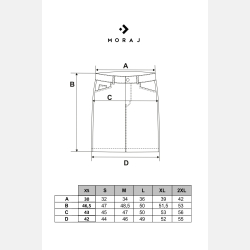 WOSKOWANA spódnica MINI z kieszeniami CZARNA MORAJ